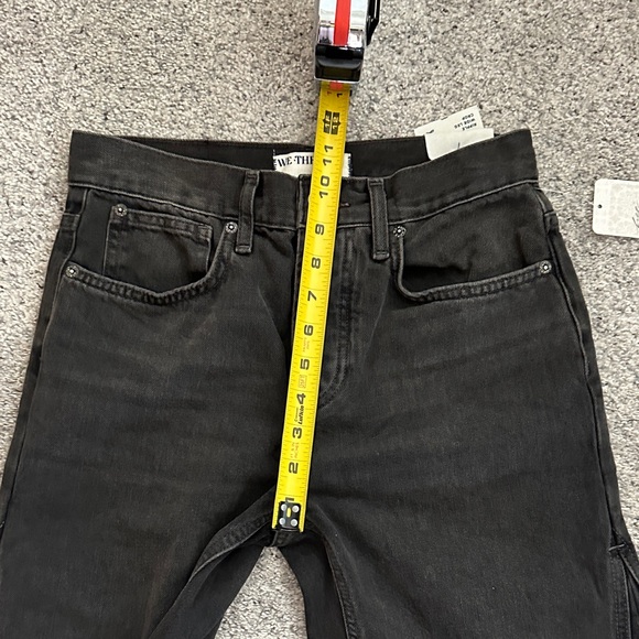 NWT We the Free by Free People Ripple Wide-Leg Crop Jeans ~ Fade to Black - Picture 7 of 13